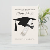 test party kaart (Staand voorkant)