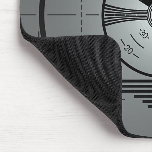 Test Pattern Mousepad Muismat (Hoek)