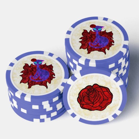 Test Pokerchips (Opstapeling)