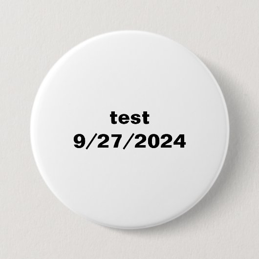 test ronde button 7,6 cm (Voorkant)