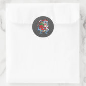 test ronde sticker (Tas)