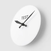 Test ronde wandklok (Hoek)