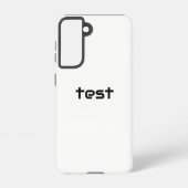 test samsung galaxy hoesje (Achterkant)