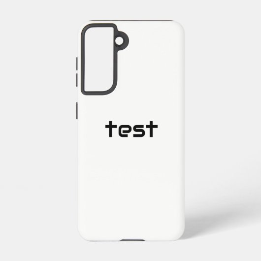 test samsung galaxy hoesje (Achterkant)