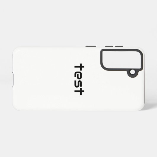 test samsung galaxy hoesje (Achterkant horizontaal)