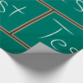 Test schoolschoolklaslokaal cadeaupapier