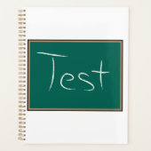 Test schoolschoolklaslokaal planner (Voorkant)