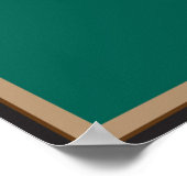 Test schoolschoolklaslokaal poster (Hoek)