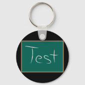 Test schoolschoolklaslokaal sleutelhanger (Achterkant)