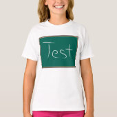 Test schoolschoolklaslokaal t-shirt (Voorkant)