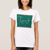 Test schoolschoolklaslokaal t-shirt (Voorkant)