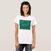 Test schoolschoolklaslokaal t-shirt (Voorkant volledig)