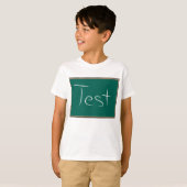 Test schoolschoolklaslokaal t-shirt (Voorkant volledig)