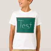 Test schoolschoolklaslokaal t-shirt (Voorkant)
