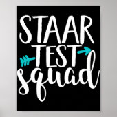 Test Squad Elementaire leraar Test Dag Poster (Voorkant)