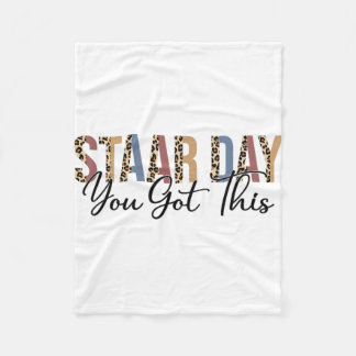 Test Staar Dag Mode Op Leraar Testen Ideeën School Fleece Deken