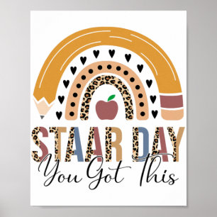 Test Staar Dag Mode Op Leraar Testen Ideeën School Poster