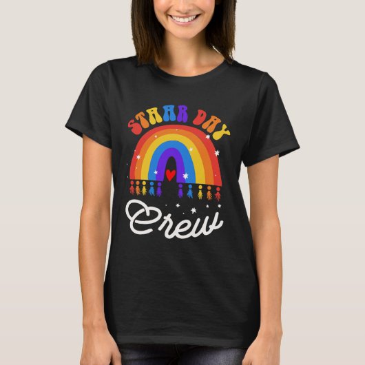 Test Staar Dag Mode Op Leraar Testen Ideeën School T-shirt (Voorkant)