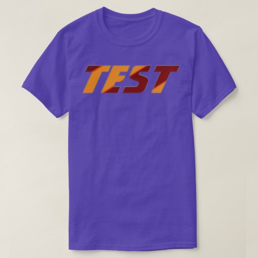 Test T-shirt (Design voorkant)