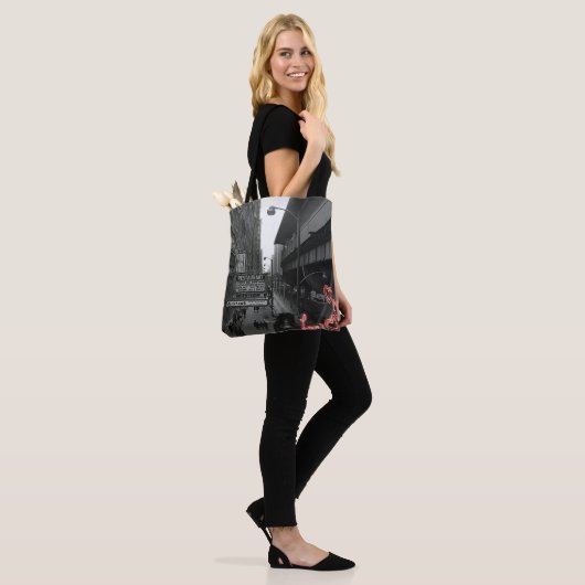 test tote bag (Op model)