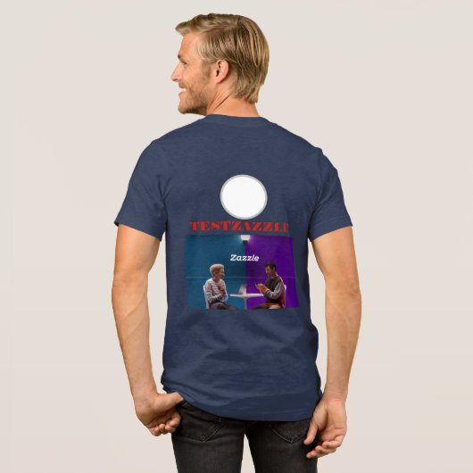 test Tri-Blend shirt (Voorkant)