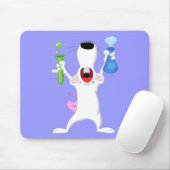 Test Tube Lab Rat Mousepad Muismat (Met muis)