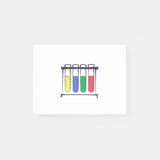 Test Tube Shelf Post-it® Notes (Voorkant)