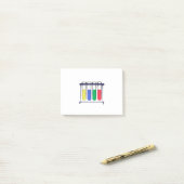 Test Tube Shelf Post-it® Notes (Op bureau)