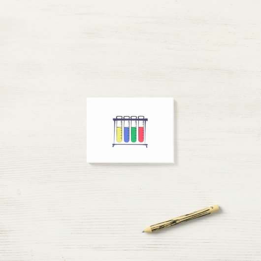Test Tube Shelf Post-it® Notes (Op bureau)