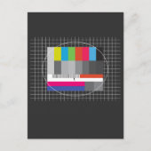 Test TV 90's Party 80's Outfit Retro Costume Briefkaart (Voorkant)