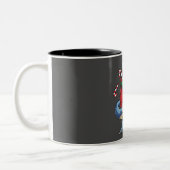 test tweekleurige koffiemok (Links)