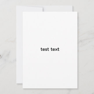 test uitnodiging