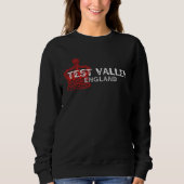 TEST VALLEY England Crown Badge Trui (Voorkant)