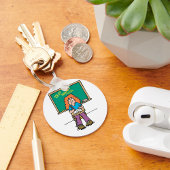 Test vandaag sleutelhanger