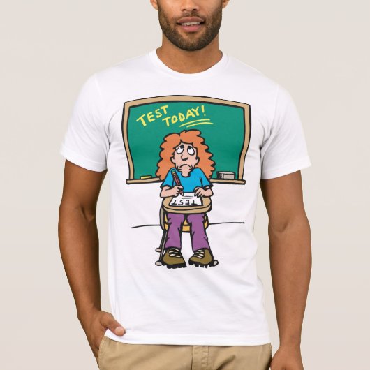 Test vandaag t-shirt (Voorkant)