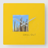 test vierkante klok (Voorkant)