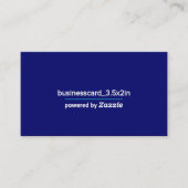 Test Visitekaartje (Voorkant)