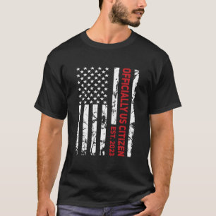 Test voor nieuw Amerikaans burger 2023 T-shirt