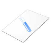 Testbuis chemie Wetenschap Notitieblok (Schuin)