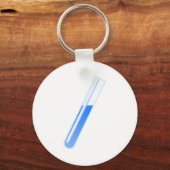 Testbuis chemie Wetenschap Sleutelhanger (Voorkant)