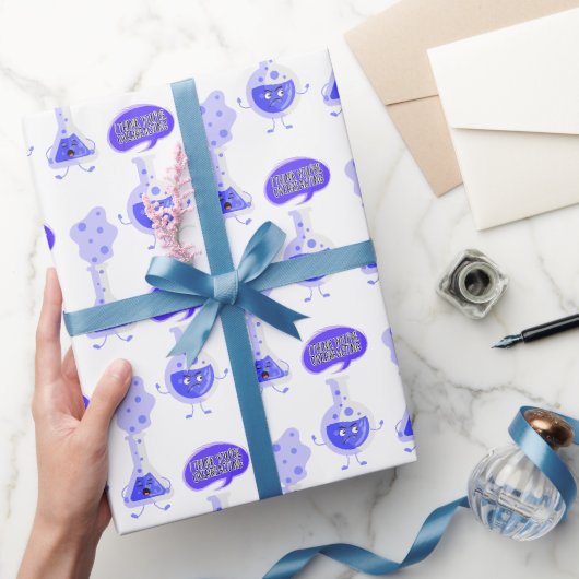 Testbuischemie denk ik dat je overreageert cadeaupapier (Geschenken)