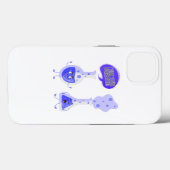 Testbuischemie denk ik dat je overreageert Case-Mate iPhone case (Achterkant (horizontaal))