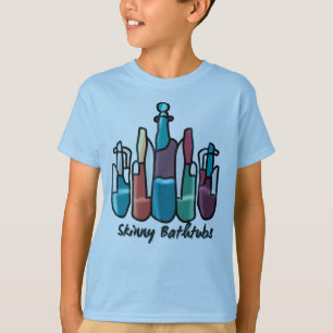 Testbuizen: de magere badkuipen van de wetenschap t-shirt