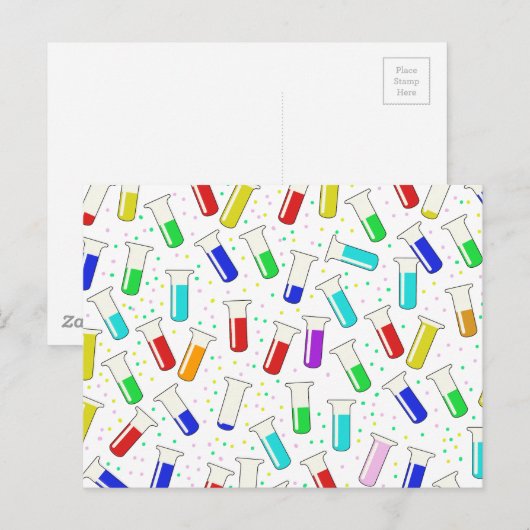 Testbuizen voor cartoon briefkaart (Voorkant / Achterkant)