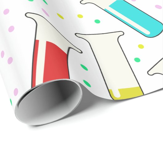 Testbuizen voor cartoon cadeaupapier (Rol Hoek)