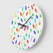 Testbuizen voor cartoon grote klok (Hoek)