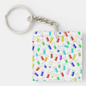 Testbuizen voor cartoon sleutelhanger (voorkant)