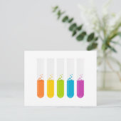 Testbuizen voor chemieswetenschappen briefkaart (Staand voorkant)