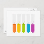 Testbuizen voor chemieswetenschappen briefkaart (Voorkant / Achterkant)