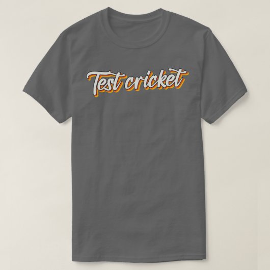 Testcricket1 T-shirt (Design voorkant)
